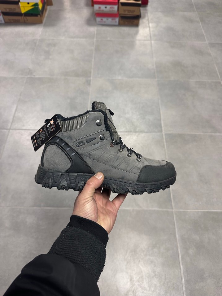 Erkek Gri Outdoor Günlük Bot 43 Numara  Sıfır Kutulu - Görsel 2