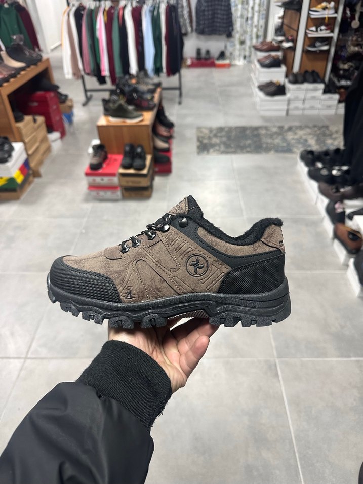 Kürk Detaylı Erkek Outdoor Ayakkabı - Görsel 2