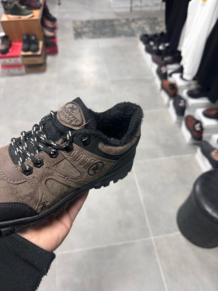 Kürk Detaylı Erkek Outdoor Ayakkabı - Görsel 3