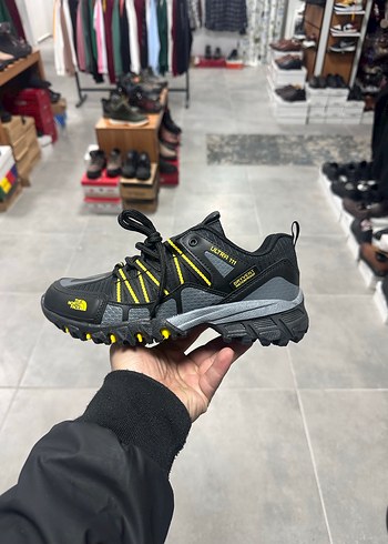 North Face Sarı Siyah Erkek Outdoor Spor Ayakkabı - Görsel 2