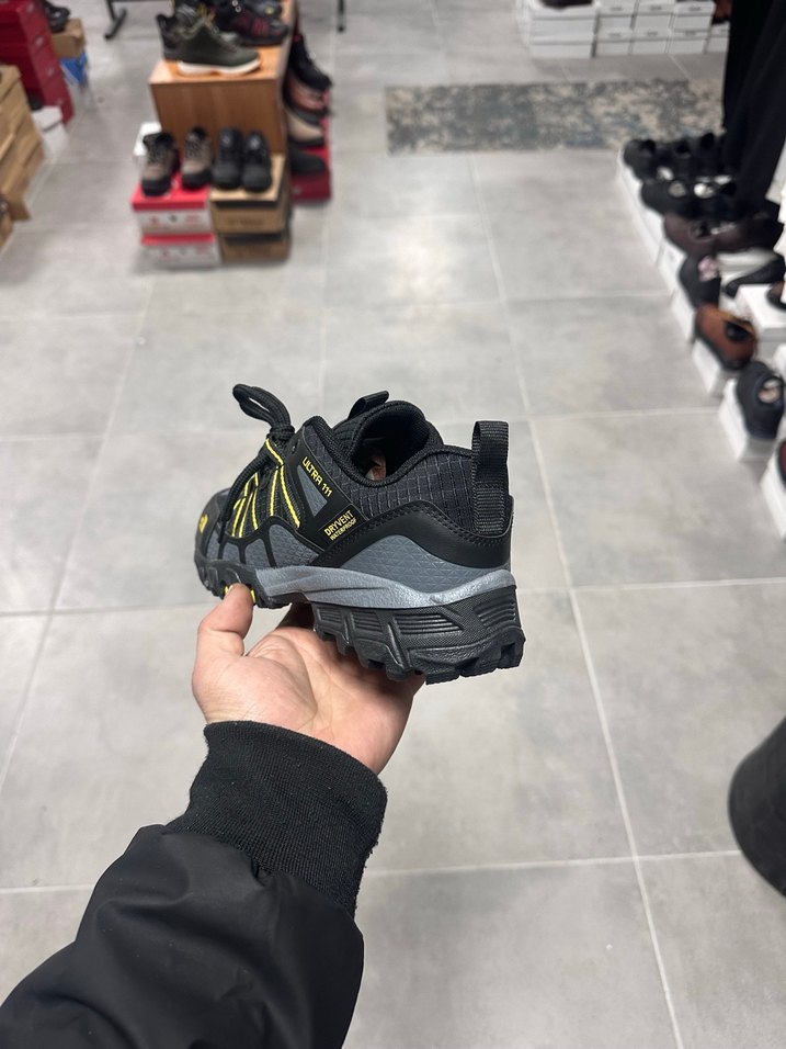 North Face Sarı Siyah Erkek Outdoor Spor Ayakkabı - Görsel 5