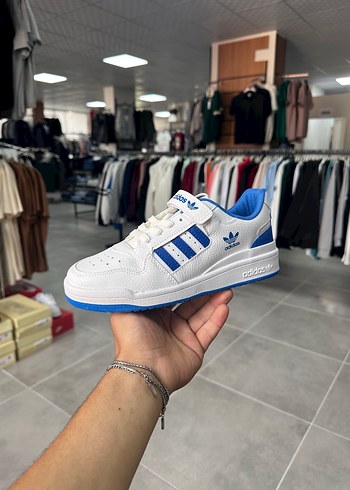 Adidas Forum Beyaz Mavi Sneaker 38 39 40 Numara