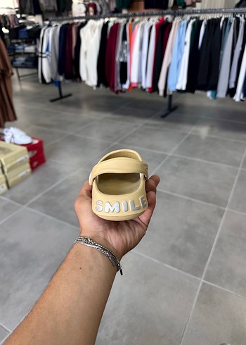 29 Beden sarı Renk Crocs Erkek Çocuk Sarı Terlik Velcro