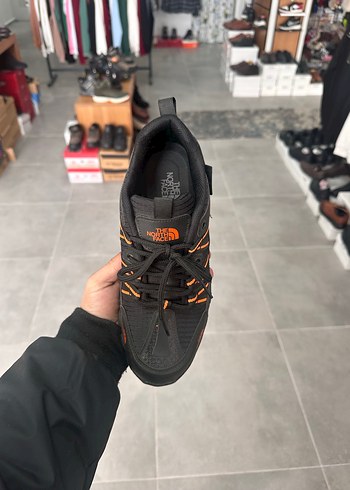 Turuncu Siyah North Face Outdoor Erkek Spor Ayakkabı - Görsel 3