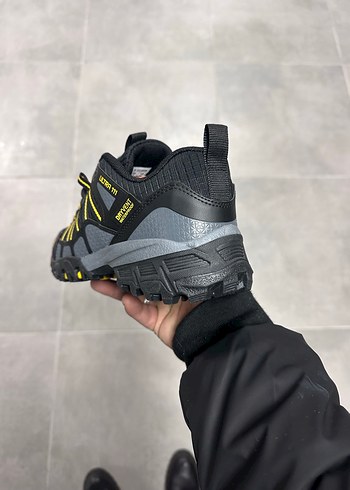 Sarı Siyah Erkek North Face Outdoor Spor Ayakkabı - Görsel 5