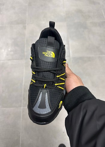 Sarı Siyah Erkek North Face Outdoor Spor Ayakkabı - Görsel 3