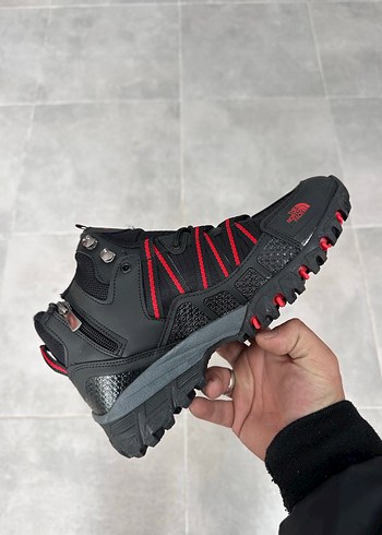 North Face Kırmızı Bağcıklı Erkek Outdoor Bot - Görsel 3