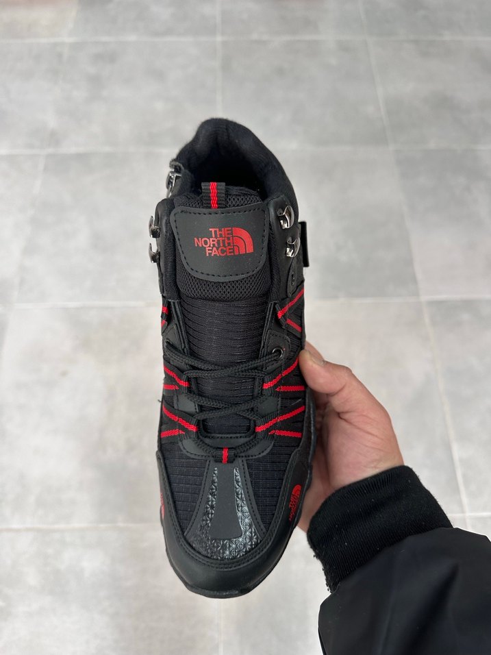 North Face Kırmızı Bağcıklı Erkek Outdoor Bot - Görsel 4