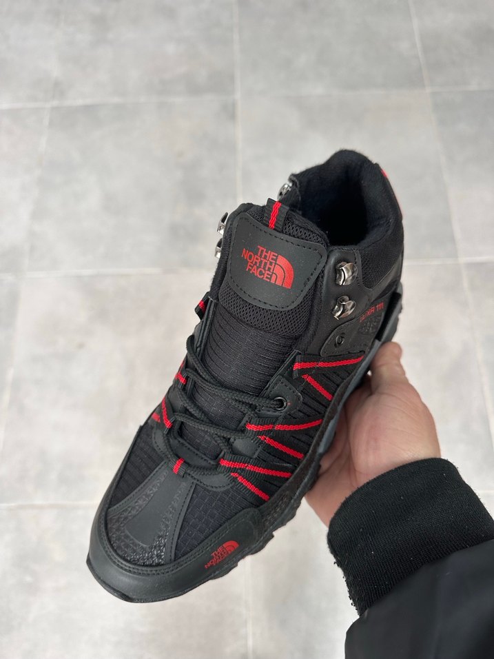 North Face Kırmızı Bağcıklı Erkek Outdoor Bot - Görsel 2