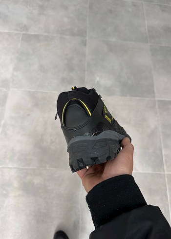 North Face Sarı Desenli Erkek Outdoor Spor Ayakkabı - Görsel 4