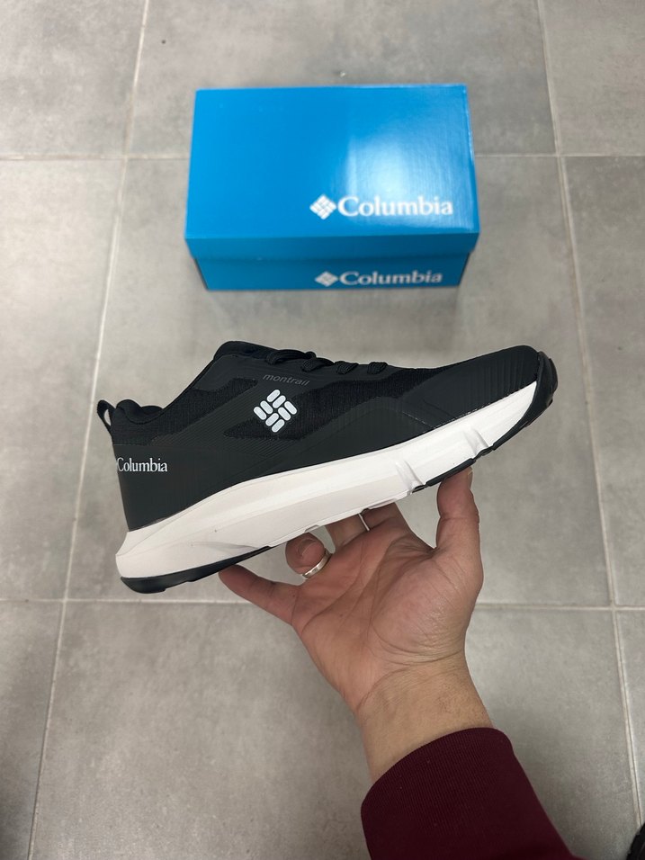 Columbia Siyah Bağcıklı Erkek Spor  Outdoor Ayakkabı - Görsel 4