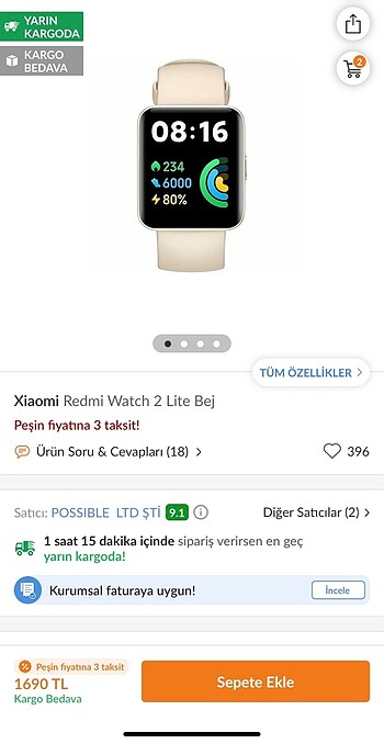 Xiaomi Xiaomi Redmi Watch