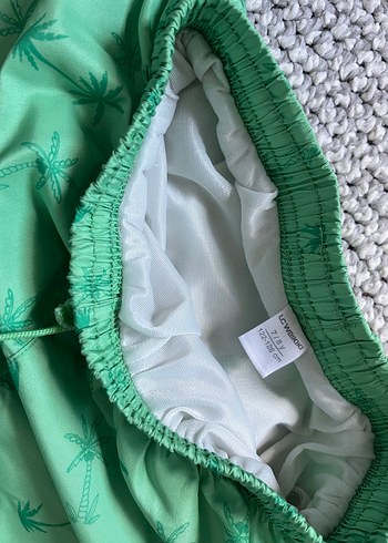 Yeşil Erkek çocuk Deniz Şortu - Görsel 2