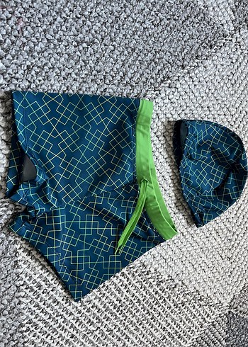 Koyu mavi deniz şortu - Görsel 2