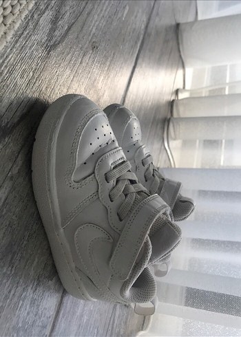 24 Beden beyaz Renk Beyaz Çocuk Spor Ayakkabı Velcro