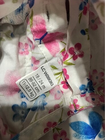 18-24 Ay Beden Kız bebek elbise