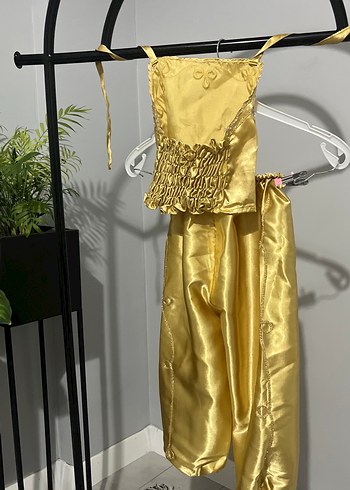 Bordo Zincir Detaylı Uzun Kollu Nakışlı kaftan - Görsel 3