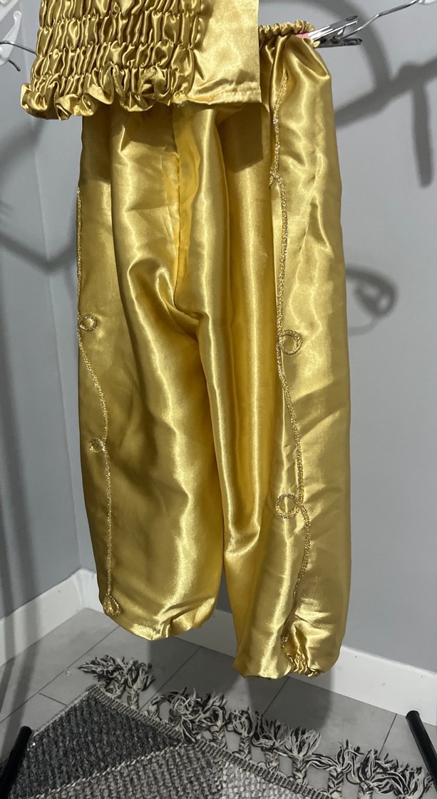 Bordo Zincir Detaylı Uzun Kollu Nakışlı kaftan - Görsel 5