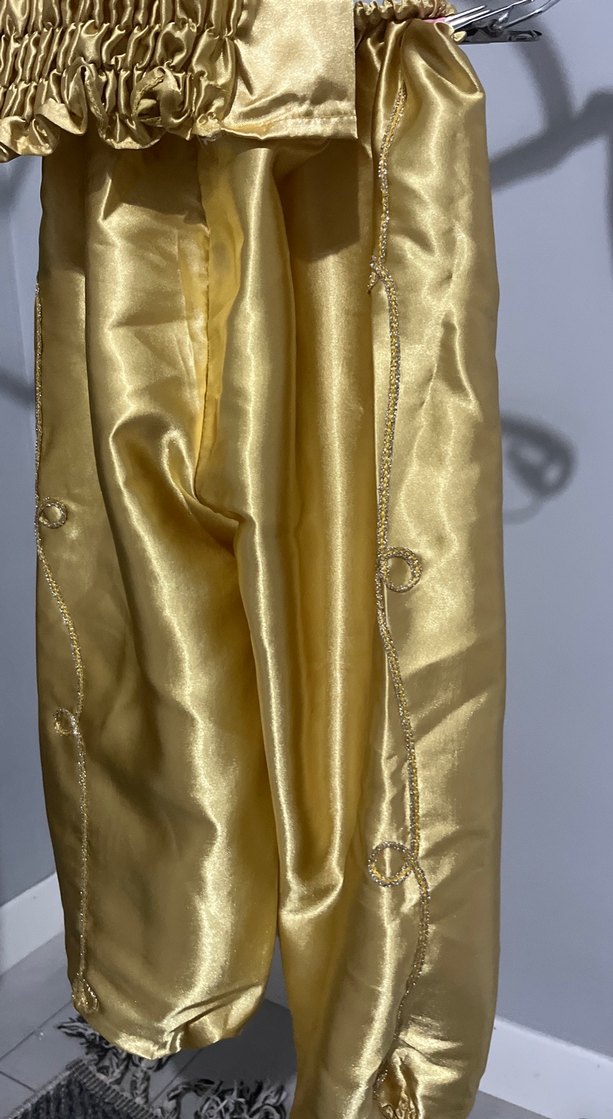 Bordo Zincir Detaylı Uzun Kollu Nakışlı kaftan - Görsel 4