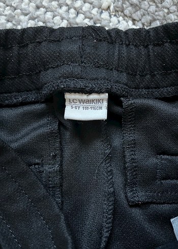LC Waikiki Çocuk Siyah Regular Fit Kumaş Pantolon