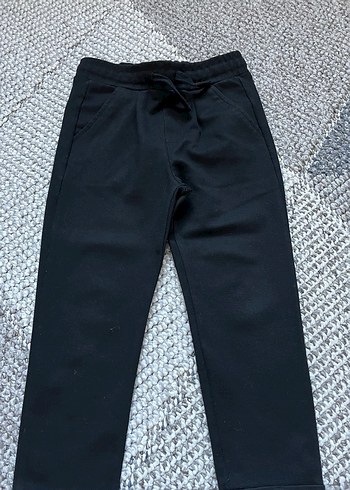 Çocuk Siyah Regular Fit Kumaş Pantolon