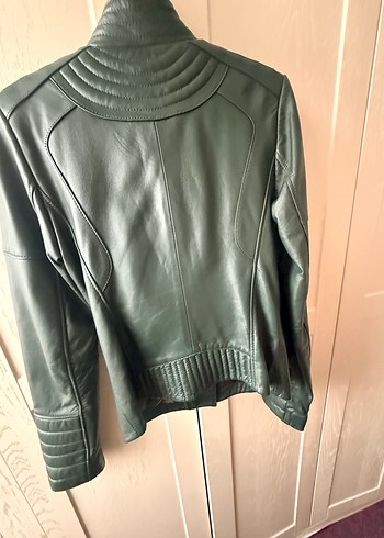 Milano Collection marka deri ceket - Görsel 2