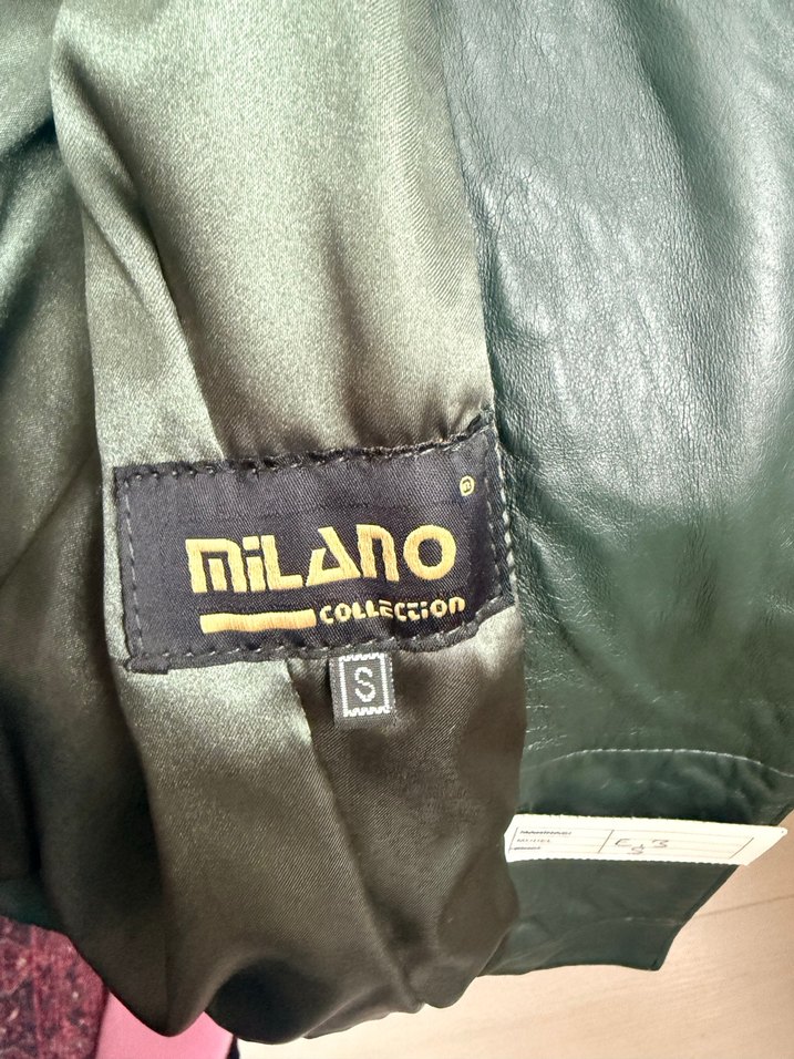 Milano Collection marka deri ceket - Görsel 5