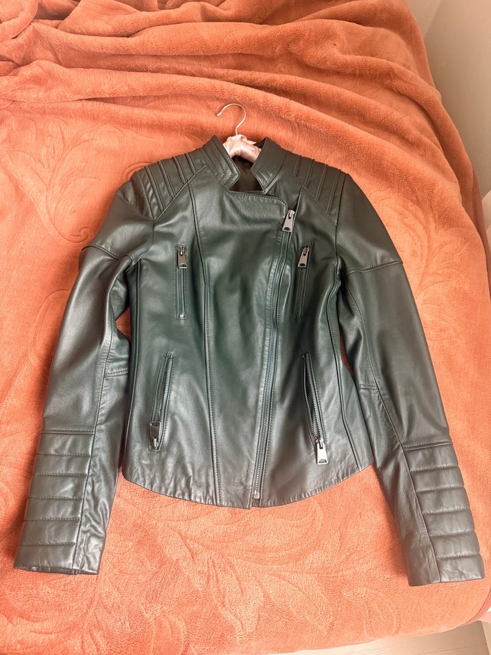 Milano Collection marka deri ceket - Görsel 3