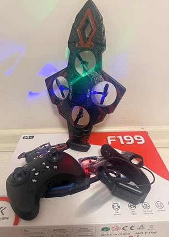 F199 Çift Batarya Uçak Drone - Görsel 4