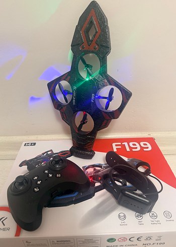 F199 Çift Batarya Uçak Drone - Görsel 5