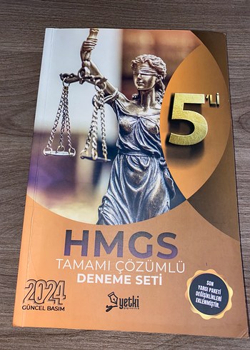 2024 Güncel Basım HMGS 5'li Tamamı Çözümlü Deneme Seti