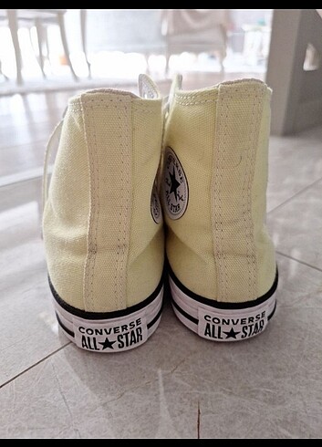 36,5 Beden sarı Renk Orijinal converse