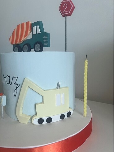 Maket 2 yaş pasta - Görsel 8