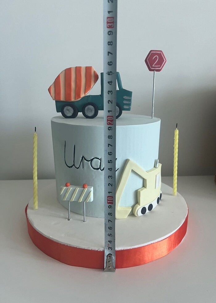 Maket 2 yaş pasta - Görsel 4