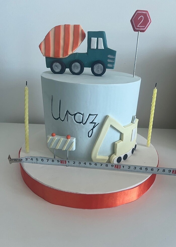 Maket 2 yaş pasta - Görsel 3