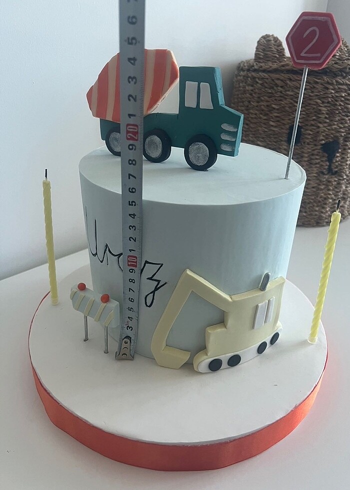 Maket 2 yaş pasta - Görsel 5