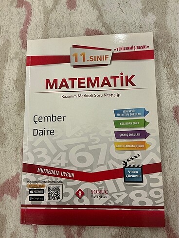 SONUÇ YAYINLARI 11.sınıf ÇEMBER DAİRE