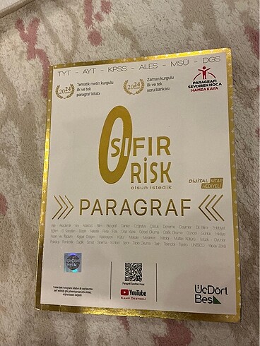 ÜÇDÖRTBEŞ SIFIR RİSK PARAGRAF