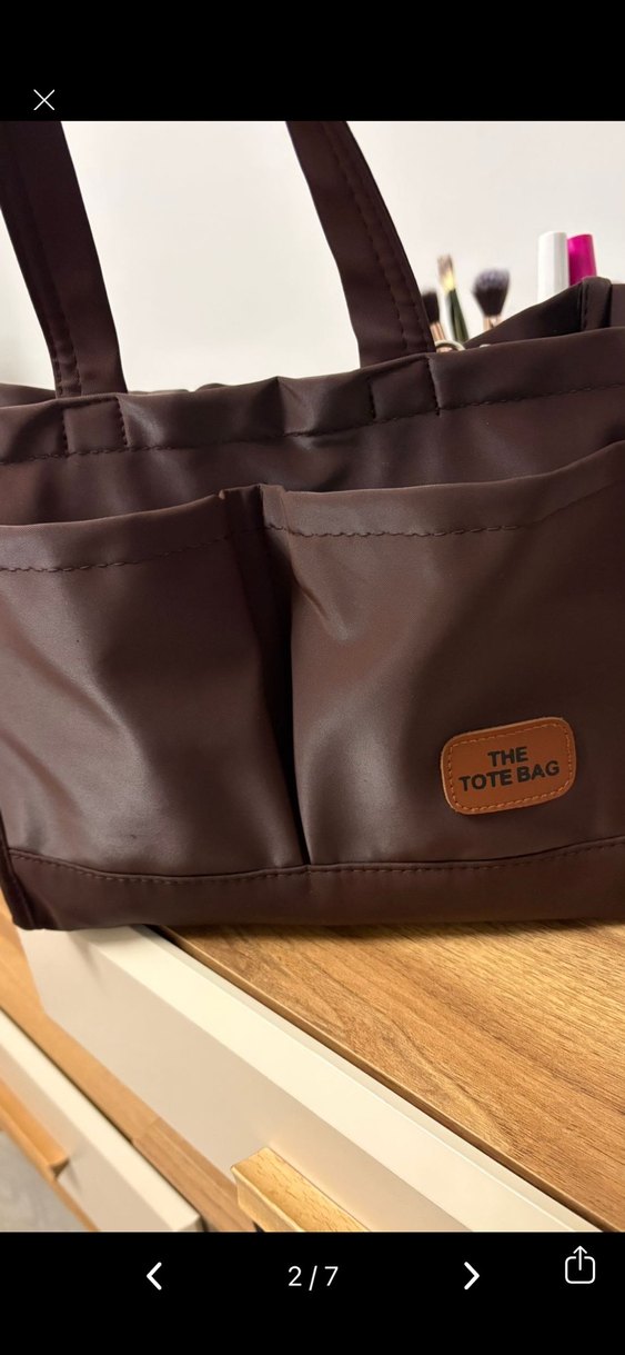 The tote bag kol çantası - Görsel 2