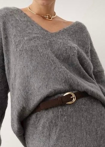 Düşük omuz kazak - Görsel 2