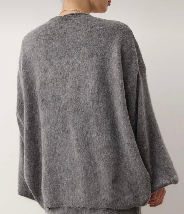 Düşük omuz kazak - Görsel 3