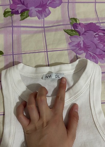 Diğer Beyaz Kadın Kolsuz Basic Atlet