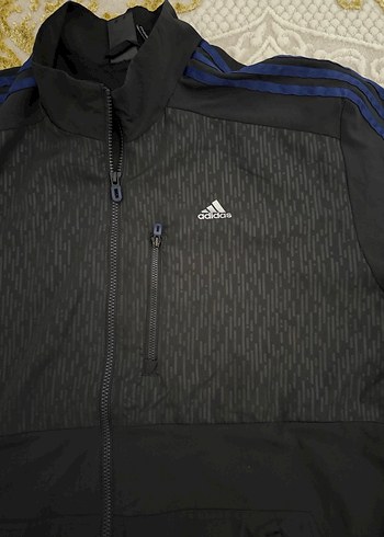 Erkek Siyah Fermuarlı Spor Ceket - Görsel 2