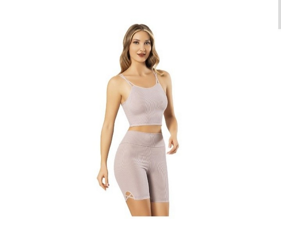 Siyah Spor Mini Takım Elastik Bel ( sıfır ürün) - Görsel 2