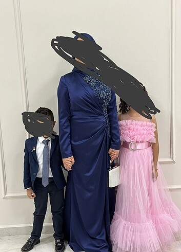 5 Yaş Beden Lacivert çocuk takım elbise