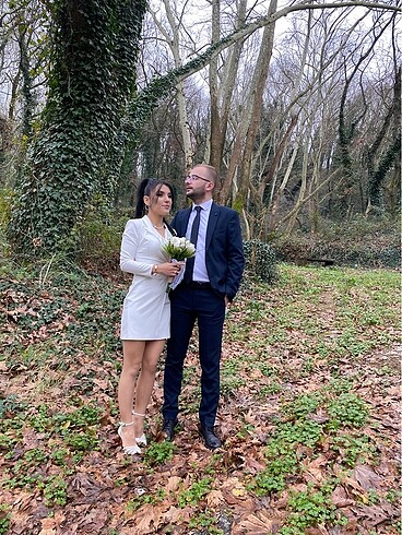 xs Beden beyaz Renk Nikah elbisesi beyaz elbise