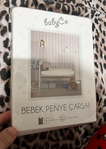 HelloBaby Babyco Bebek Penye Carsaf Gri