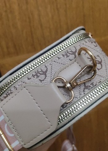 Baskılı Gri Kadın omuz çapraz Çantası - Görsel 8