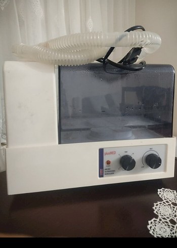 Gri Renkli Sterilizatör Cihazı - Görsel 4