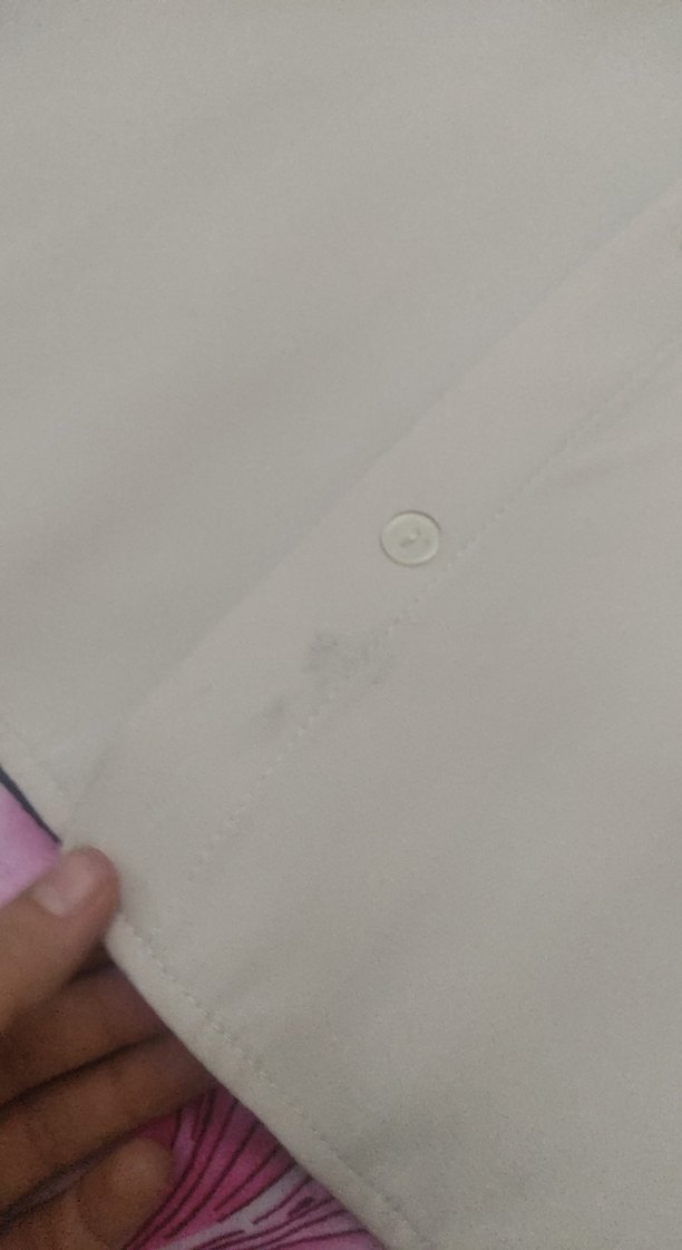 Düğmeli Bej Uzun Kollu Kadın Gömlek - Görsel 4